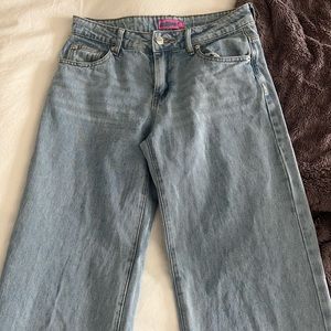 Edikted low rise baggy jeans
